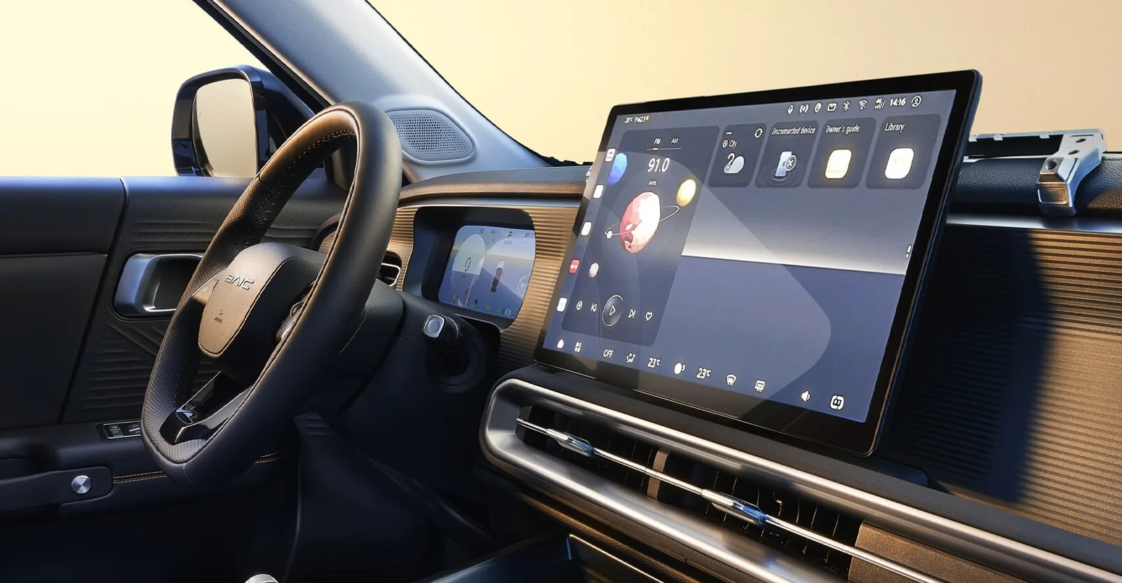 BAIC BJ30 4x4 · interior · vista 6
