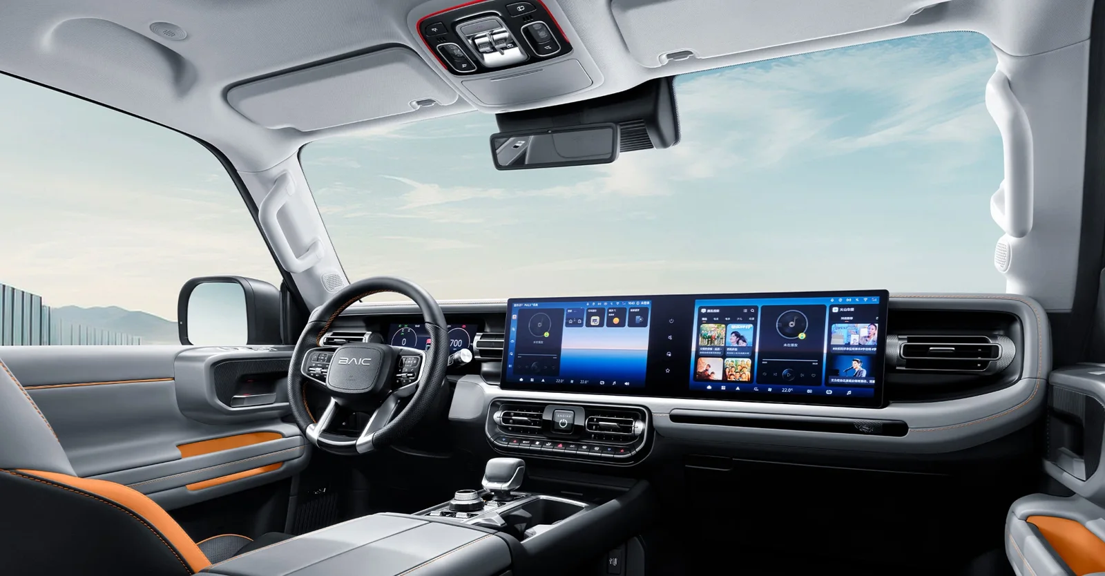BAIC BJ40 Pro · interior · vista 4