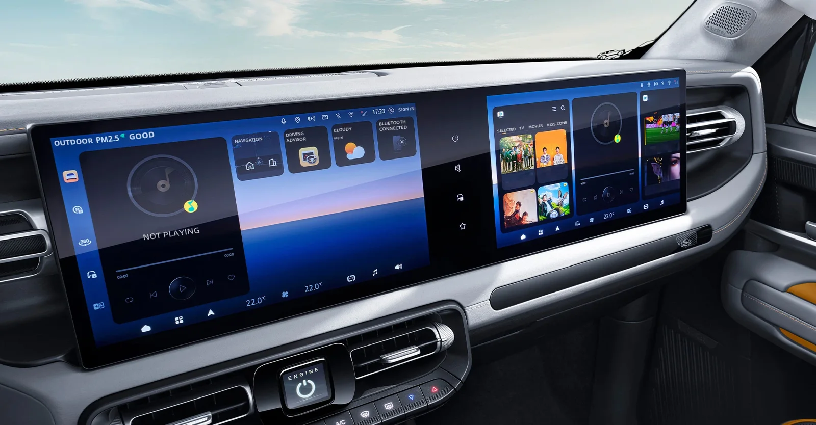 BAIC BJ40 Pro · interior · vista 5