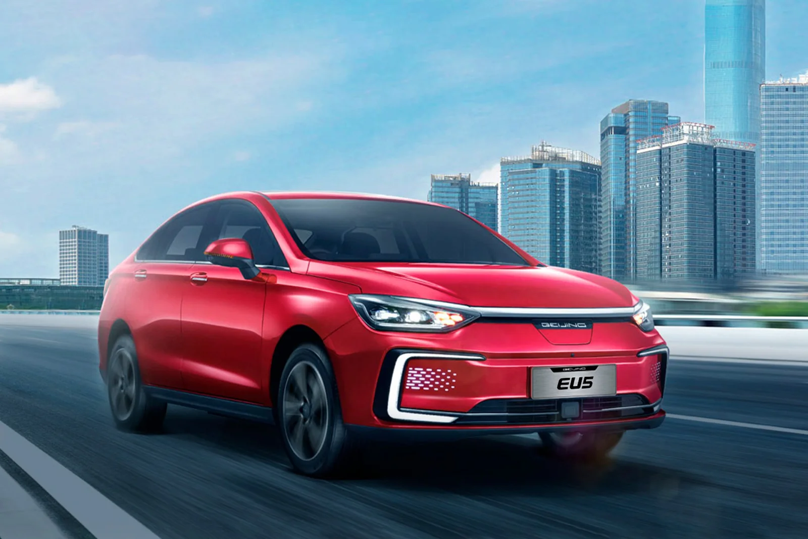 BAIC EU5 · exterior · vista 6